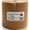 Trimaco Trimaco 12105 Brown General Purpose Masking Paper - 9 in. x 1000 ft. 154398
